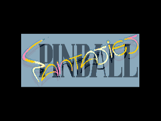 Pinball Fantasies title screen for Amiga